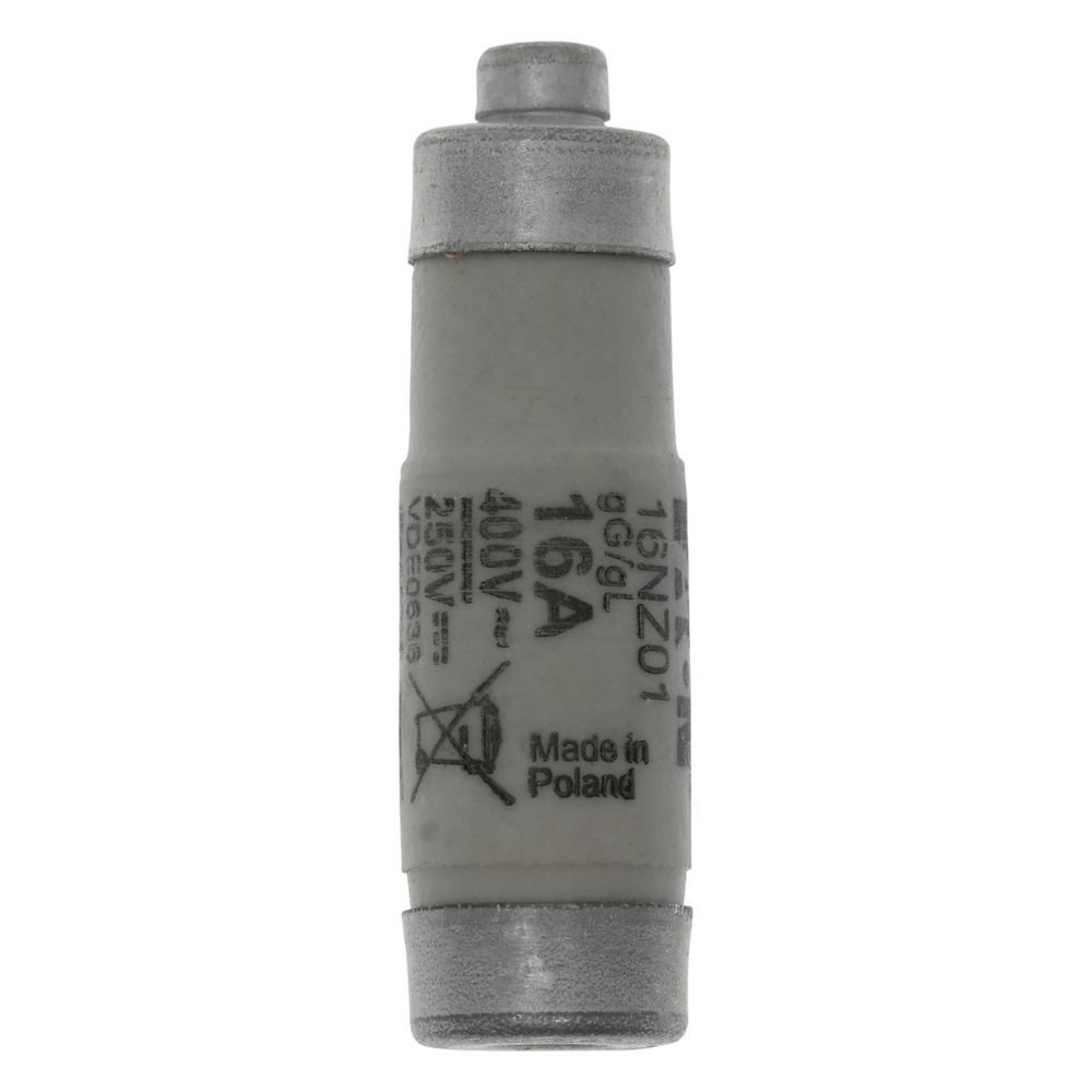 Eaton Sicherungseinsatz 16NZ01 Typ FUSE-D01 16A T GL/GG 400VAC E14 Preis per VPE von 10 Stück