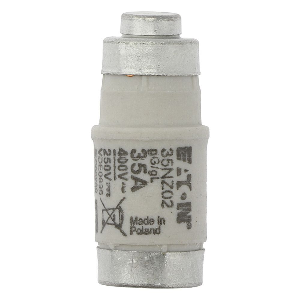 Eaton Sicherungseinsatz 35NZ02 Typ FUSE-D02 35A T GL/GG 400VAC E18 Preis per VPE von 10 Stück