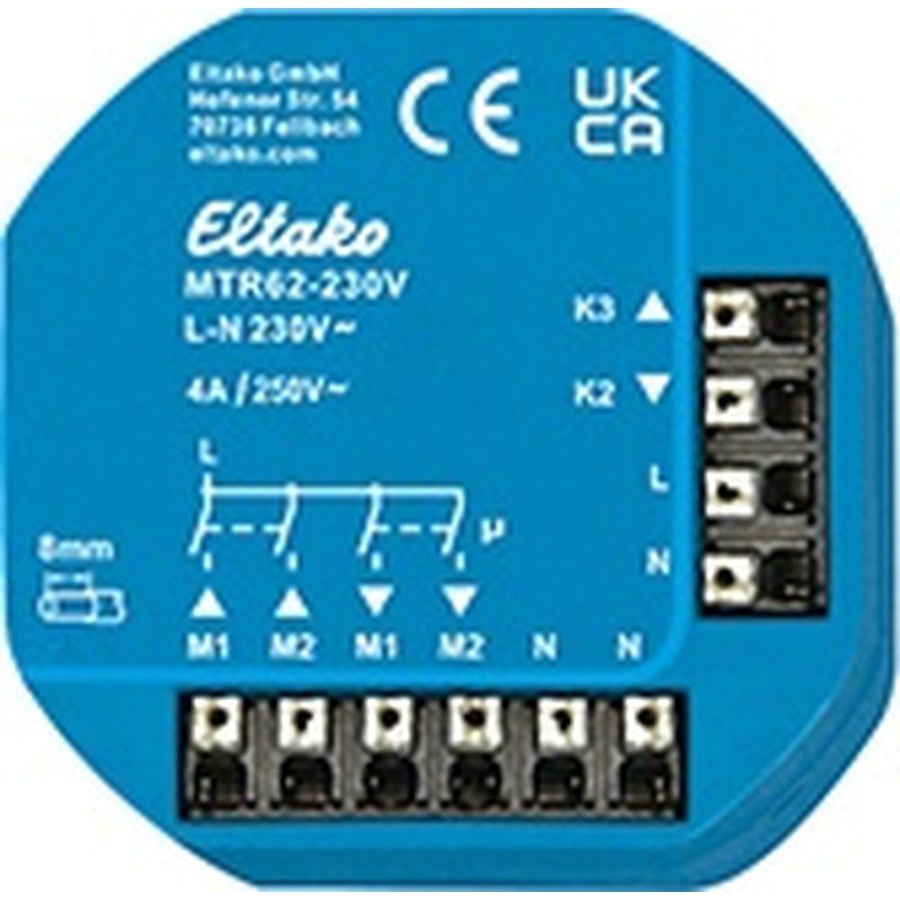 Eltako Motor Trennrelais 61400603 Typ MTR62-230V