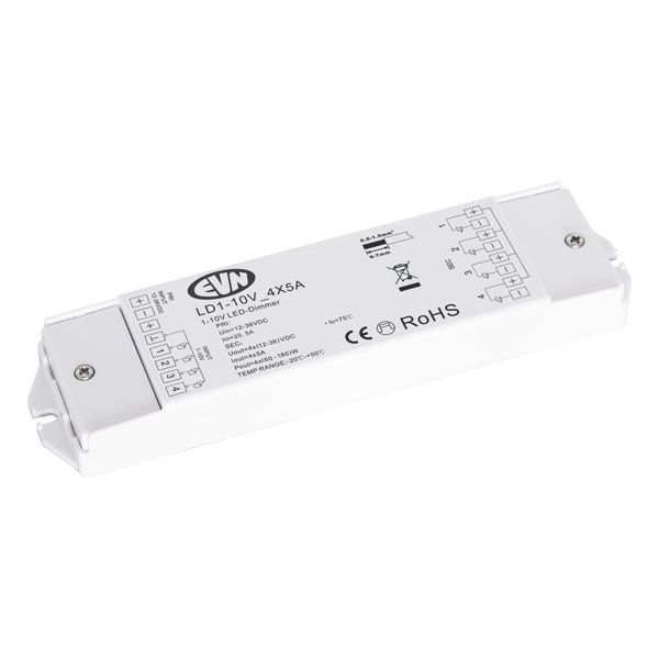 EVN LED-Dimmer 4-Kanal LD110V4x5A,  EAN Nr. 4037293375382