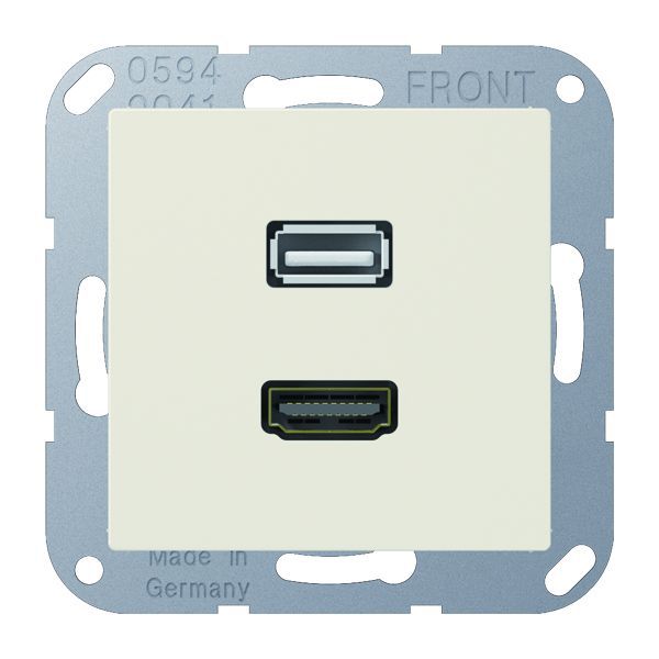 Jung HDMI USB Tragring MA A 1163 EAN Nr. 4011377069770