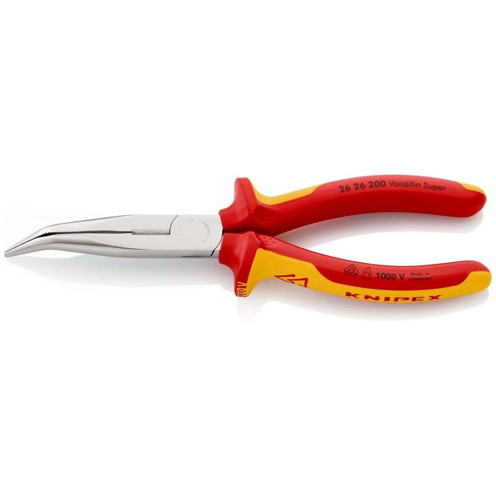 Knipex Flachrundzange 26 26 200