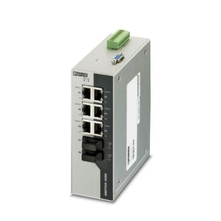 Phoenix Contact Industrial Ethernet Switch 2891036 Typ FL SWITCH 3006T-2FX 