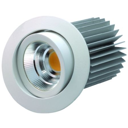 Rutec LED Einbaustrahler ALU53481WW Energieeffizienz A