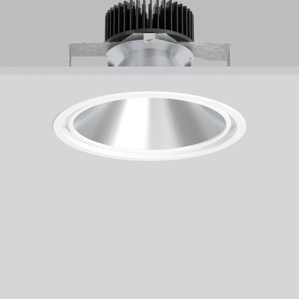 RZB Leuchten Einbaudownlight LED 901557.002.2.730 Energieeffizienz F