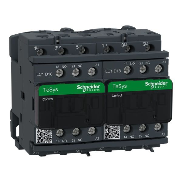 Schneider Electric Wendeschützkombination LC2D18P7 