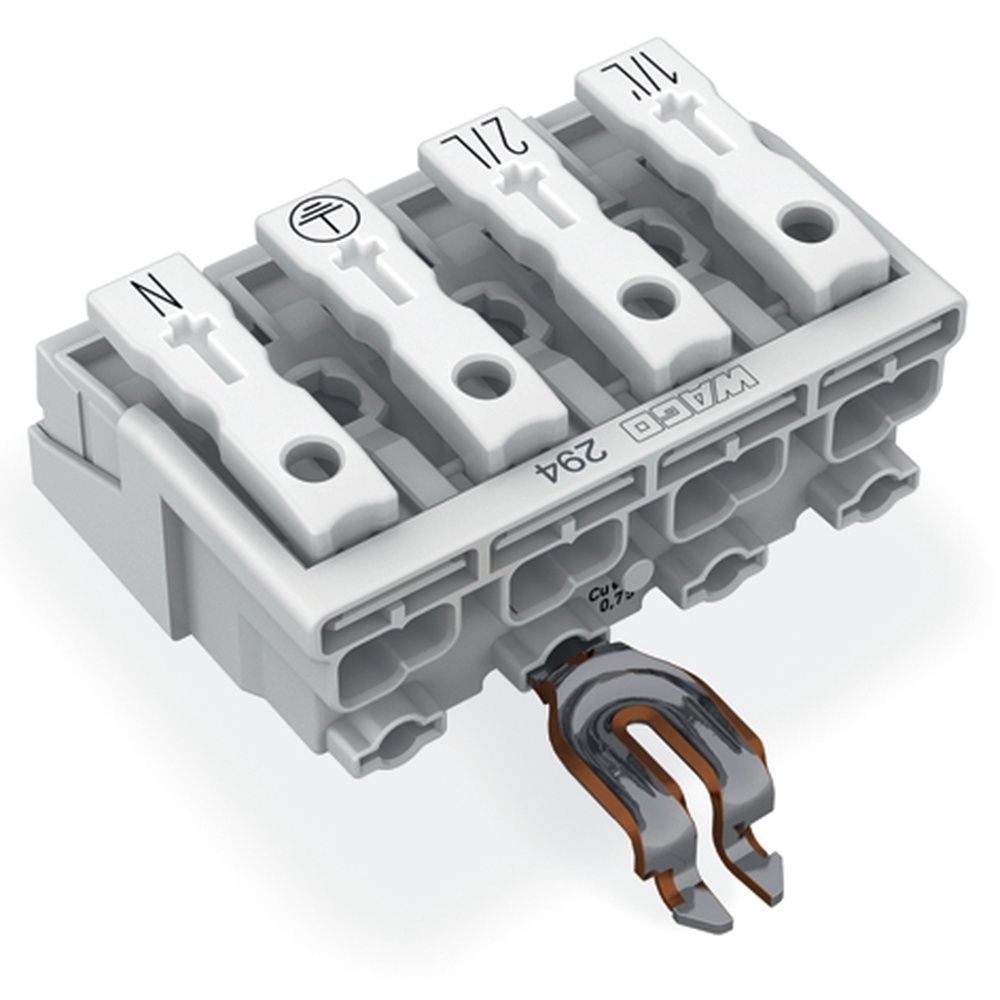 Wago Netzanschlussklemme 294-4324 Preis per VPE von 500 Stück 
