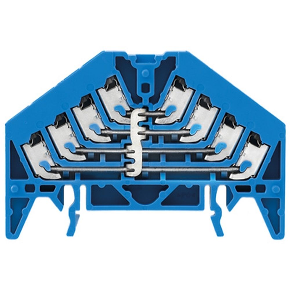 Weidmüller Potentialverteiler Klemme 1267920000 Typ PPV 4 BL 35X7.5 DGR Preis per VPE von 20 Stück