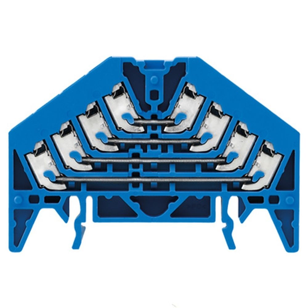 Weidmüller Rangierverteiler Klemme 1173930000 Typ PRV 4 BL 35X7.5 WS Preis per VPE von 20 Stück